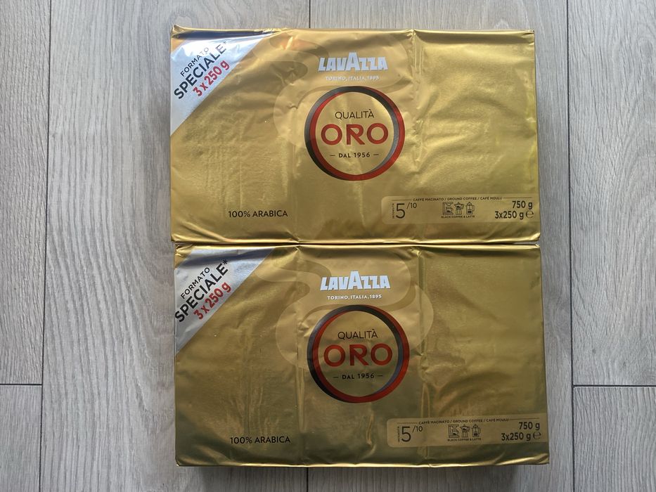 Lavazza Qualita Oro 6x 250g kawa mielona włoska Najlepsza!!!