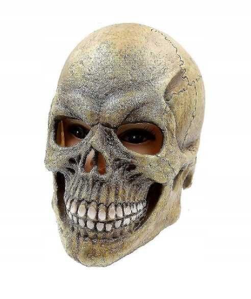 Maska Halloween - Trupia czaszka straszna realistyczna - AZ19