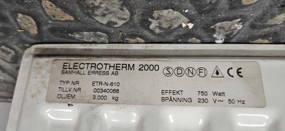 Grzejnik elaktryczny olejowy