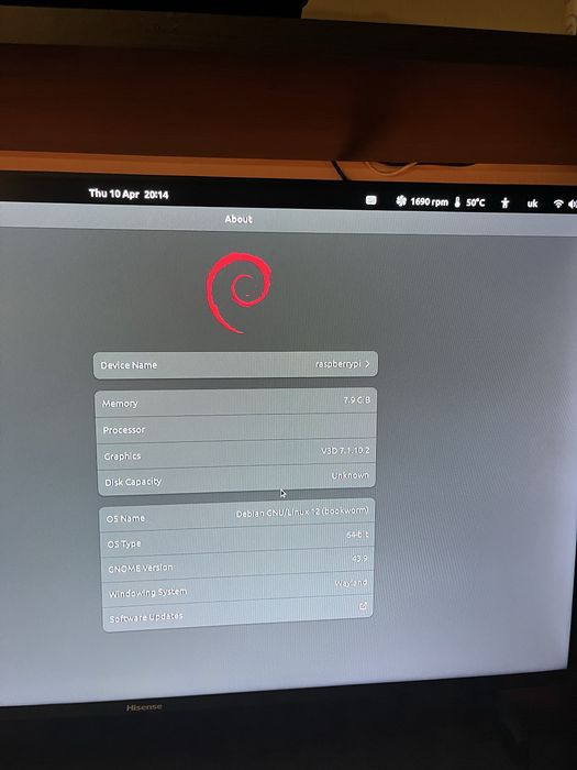 Оригінальний Raspberry pi 5(8 Gb) - повний комплект