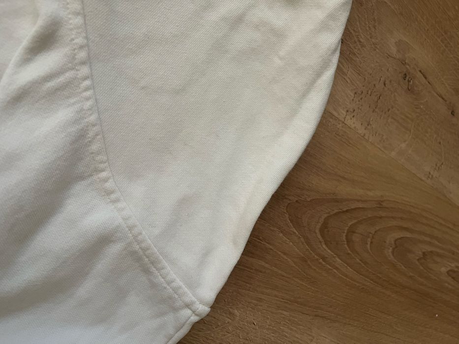 Bluza Louis Vuitton z kapturem biała kremowa