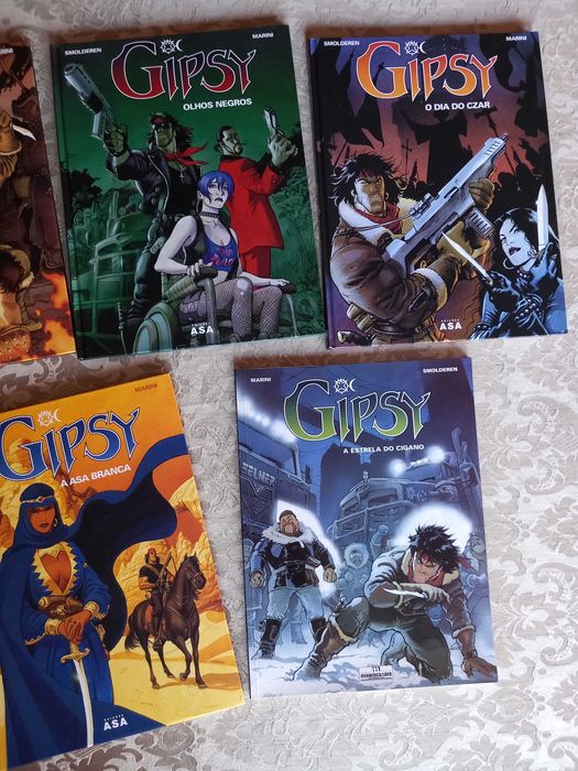 Coleção completa: Gipsy por Thierry Smolderen e pelo desenhador Enrico Marini