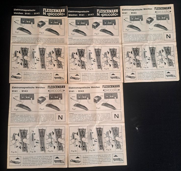 Lote de comboios em miniatura N  e outros