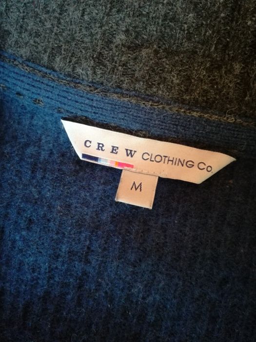 Sweter rozpinany męski  M  Crew