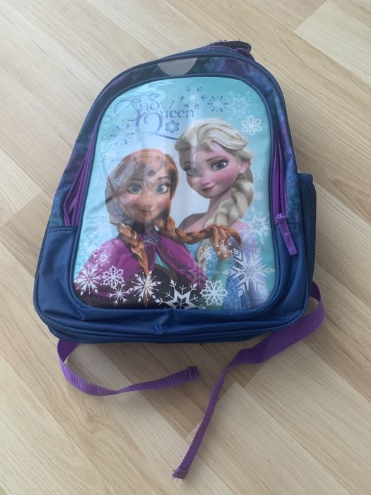 Plecak szkolny z Krainą Lodu