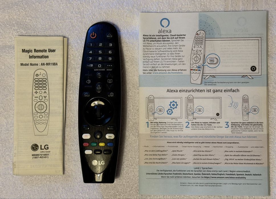 LG OLED 55B9PLA 55” 4K Smart TV - IDEALNY STAN! + Magic Remote!