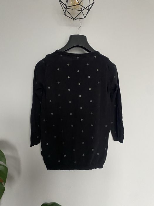 Sweter w kropki damski