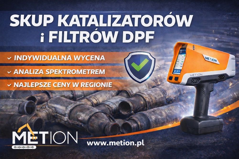 Skup katalizatorów Metion Gorlice - najlepsze ceny w regionie