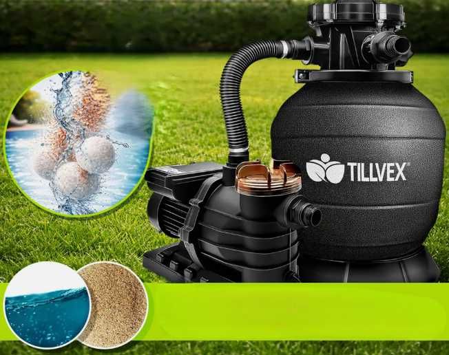Pompa basenowa SYSTEM FILTRÓW PIASKOWYCH 13200L/h + 1200g TILLVEX