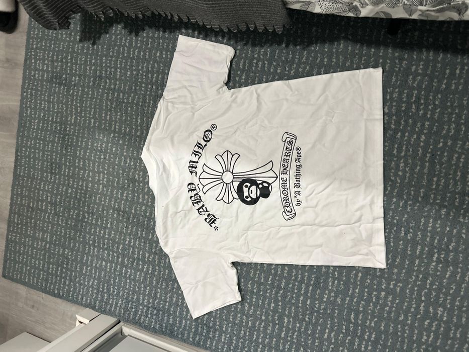 T shirt BAPE x Chrome Hearts