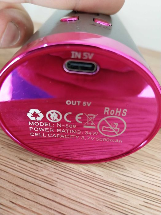 Przenośna lokówka z 6 ustawieniami temperatury