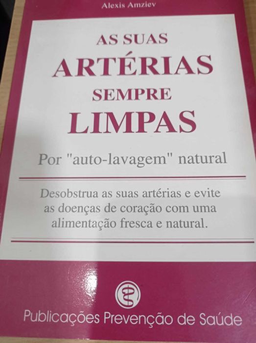 vendo livro As suas artérias sempre limpas