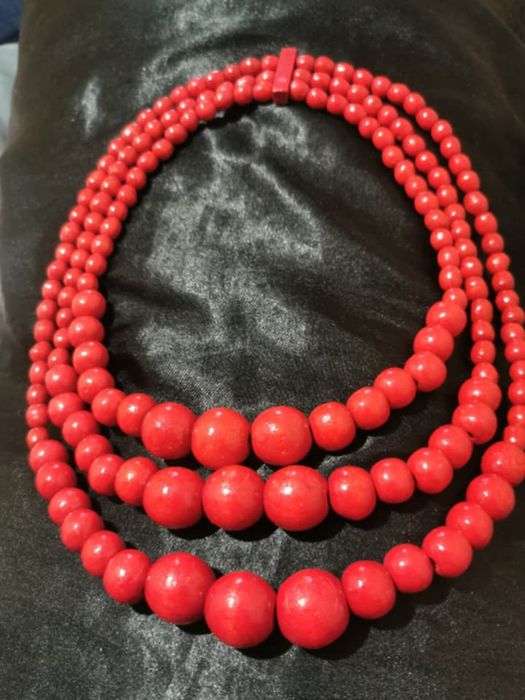 Намисто  дерев'яне.Трендові новинки.