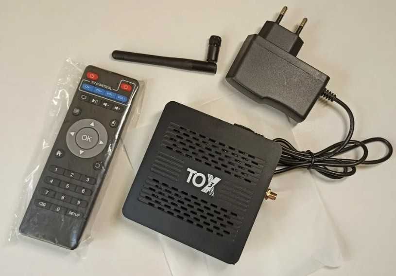 Настроена ТОХ3 Amlogic S905X4 4\32 GB(v.2) TV Box+IPTV пакет