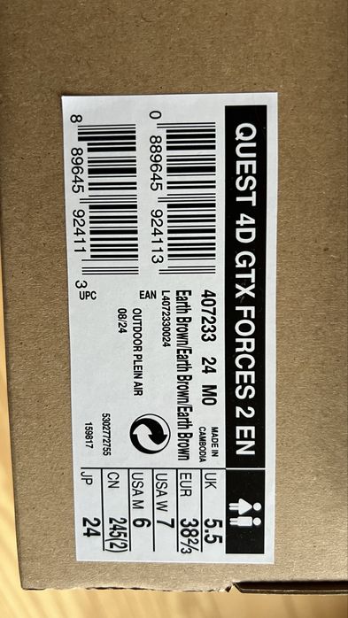 Buty Salomon Quest 4D GTX Forces 2 EN