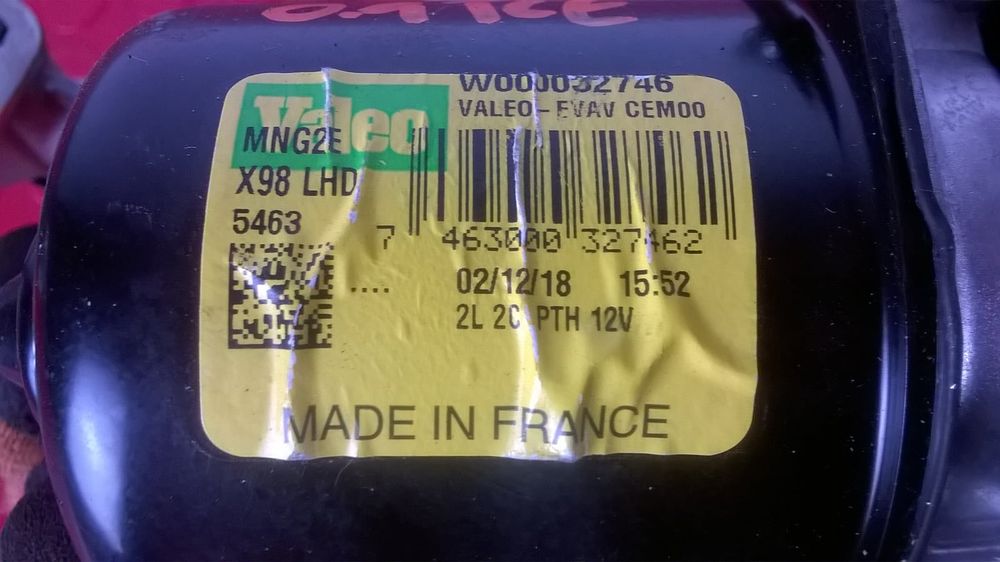 Motor Limpa Vidros Frente 288008961R - RENAULT CLIO IV