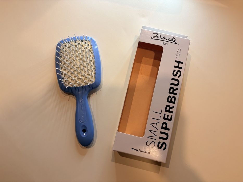 Szczotka do włosów Janeke Superbrush Small niebieska