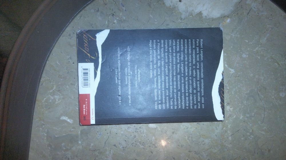 Vendo livro O código DaVinci