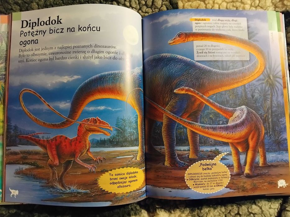 Encyklopedia dinozaurów dla dzieci