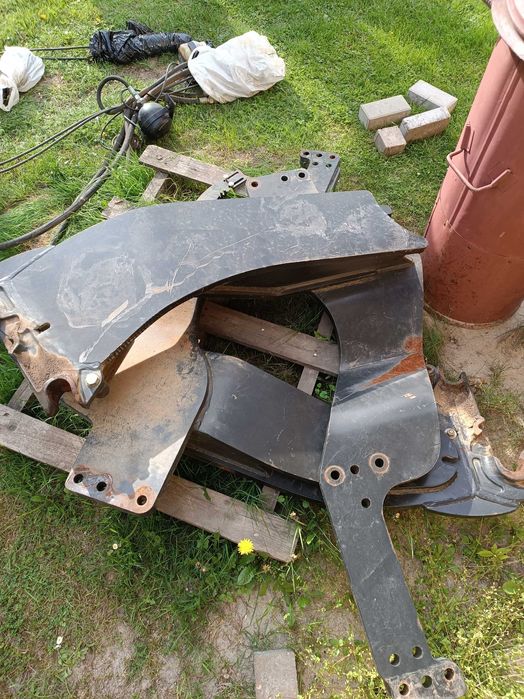 Adaptacja ładowacza Mailleux MX 120,  rozdzielacz,  joystick