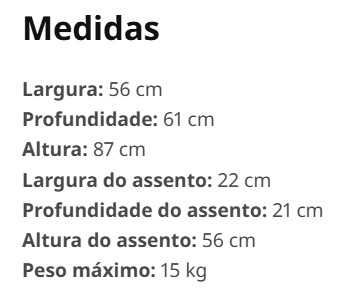 Cadeira alta com tabuleiro