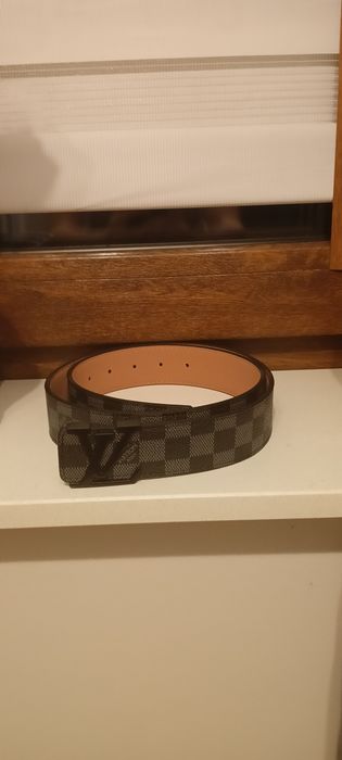 Pasek LV czarny elegancki design