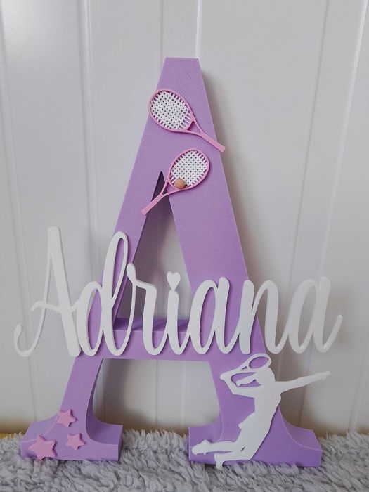 Personalizowana literka 3d