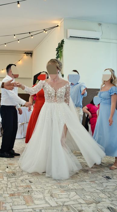 Suknia ślubna na wzrost 165cm