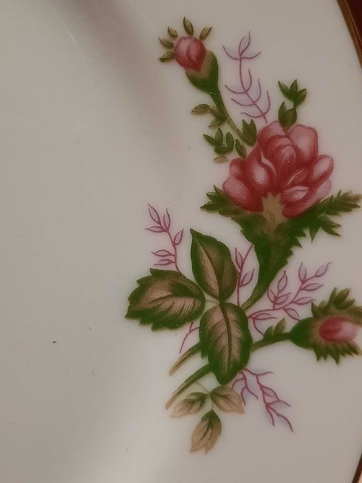 Тарелки Япония. 60-70 годы.Новые.Фарфор.6+6 шт