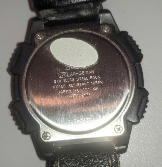zegarek casio aq-s800w tough solar