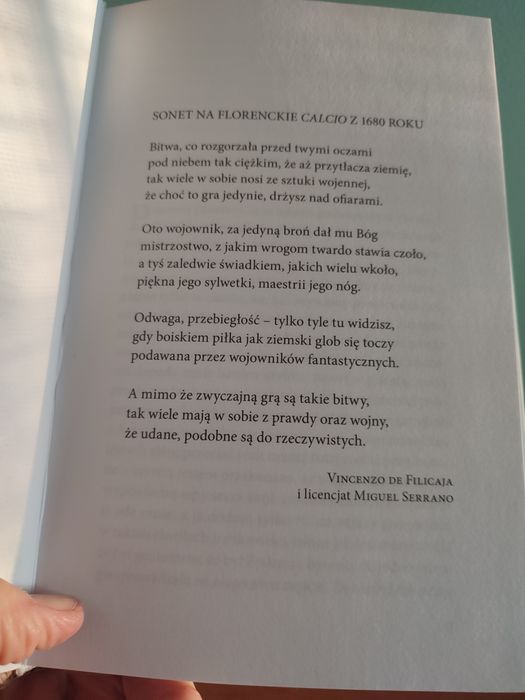 O piłce nożnej: Calcio! Juan Esteban Constain