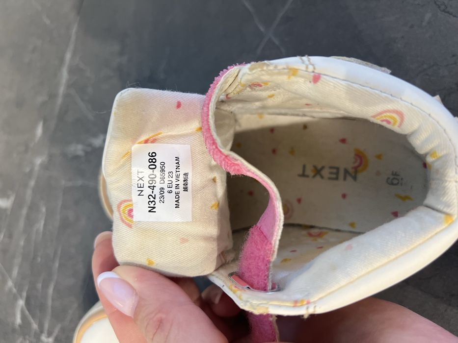 Ботинки снікерси черевички Next 13,8 см