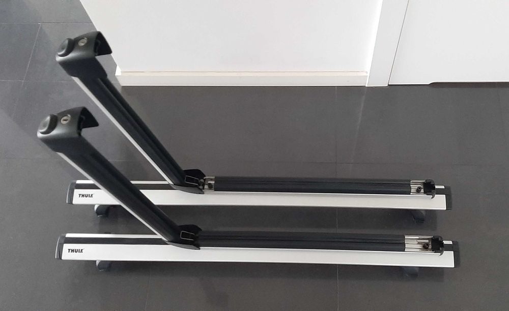 Bagażnik na narty 6 par ThuleRapidSystem753 WingBar SkiDeLux727