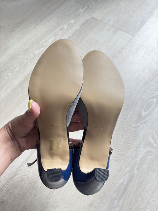 Szare czółenka na obcasie Shoe The Bear – rozmiar 41