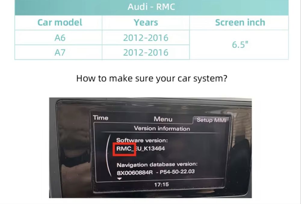 Комплект Carplay / Android auto для audi a6 a7 c7