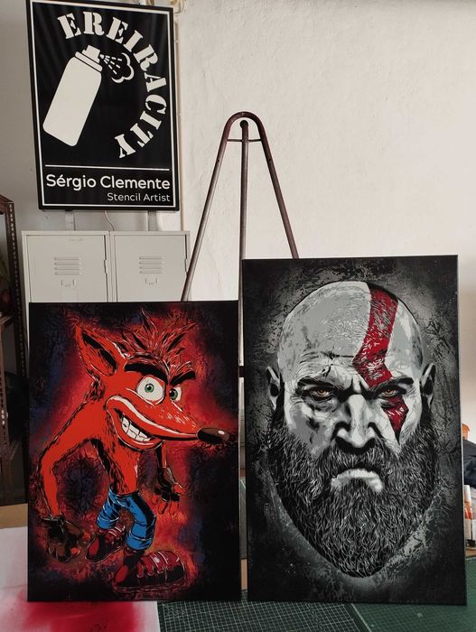 Pikachu Pintura original em tela