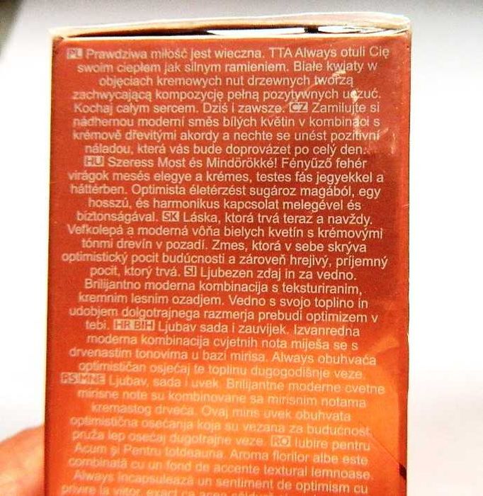 Avon, Woda perfumowana TTA Always, 50 ml Stara wersja, unikat