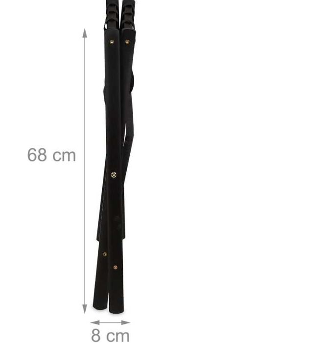 Stojak na walizki składany z 2 poziomami