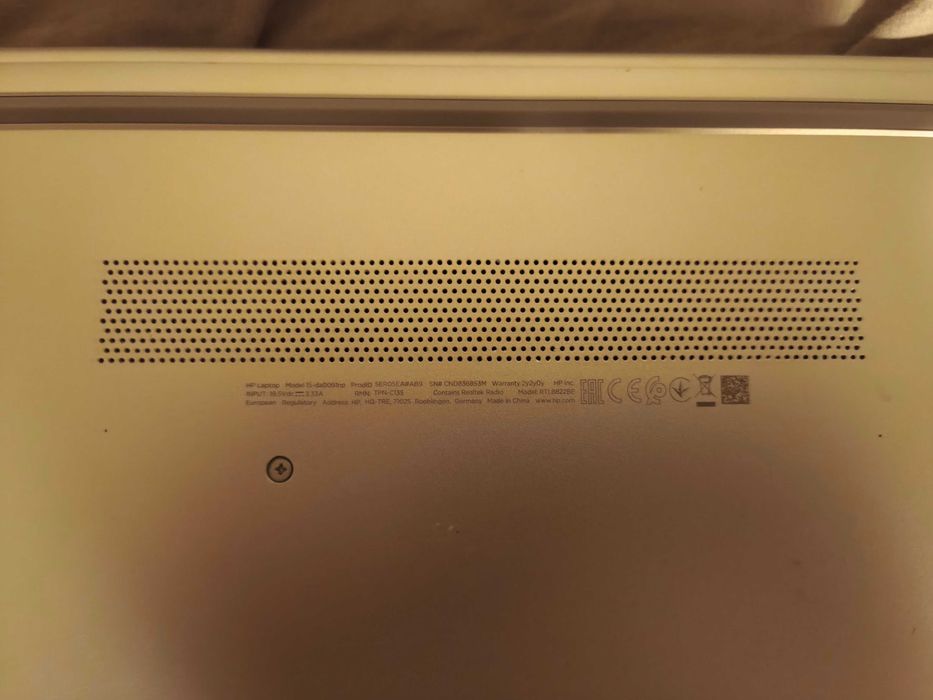 Portátil HP Model15-da0051np