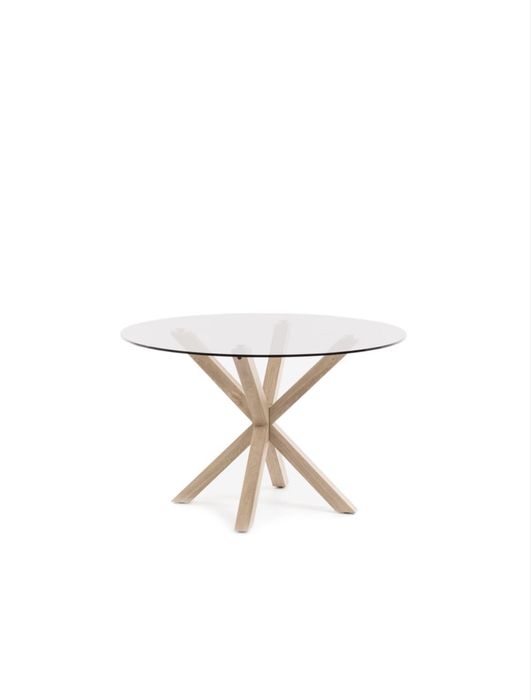 Conjunto mesa e 6 cadeiras brancas