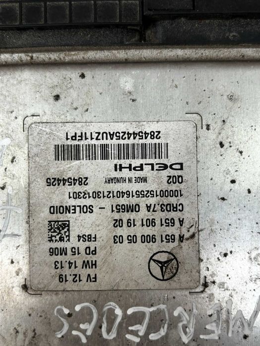 Komputer sterownik silnika Mercedes W212 lift