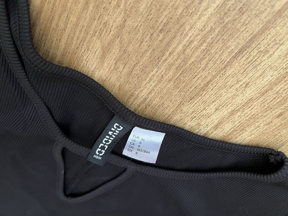 Сукня h&m в рубчик