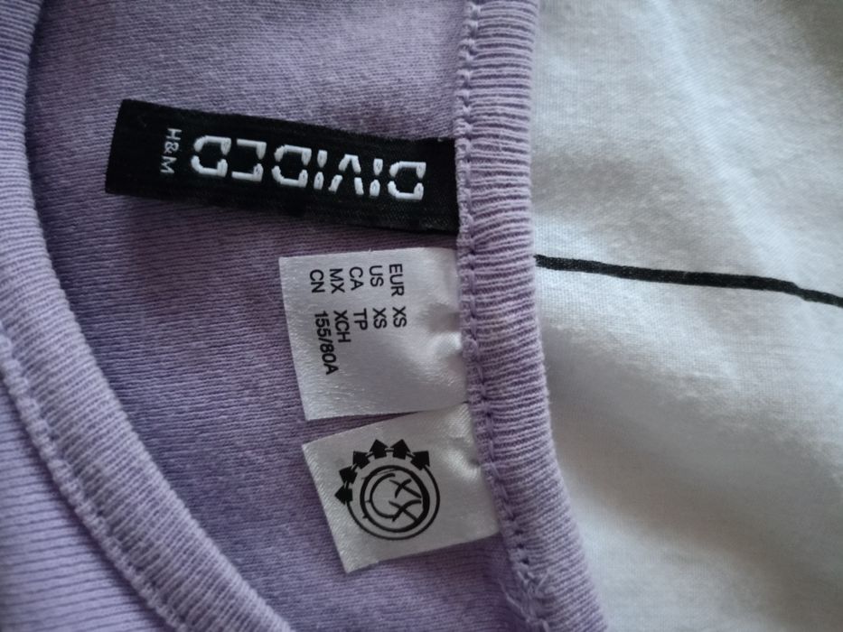 Bluzka H&M XS dziewczynka