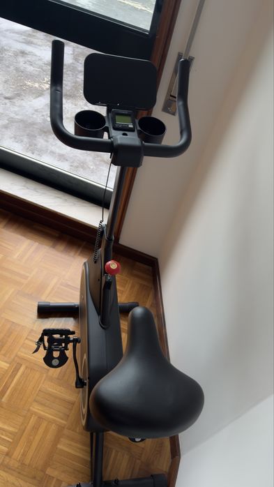 Bicicleta estática 93x48,5x102-112 cm preto SPORTNOW