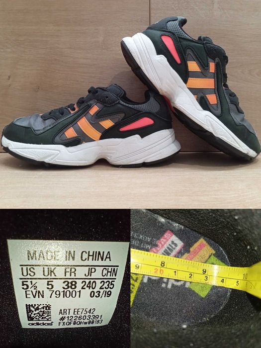 ADIDAS YUNG-96 CHASM J Buty Sportowe Dziecięce 38 /24cm Grodzisk
