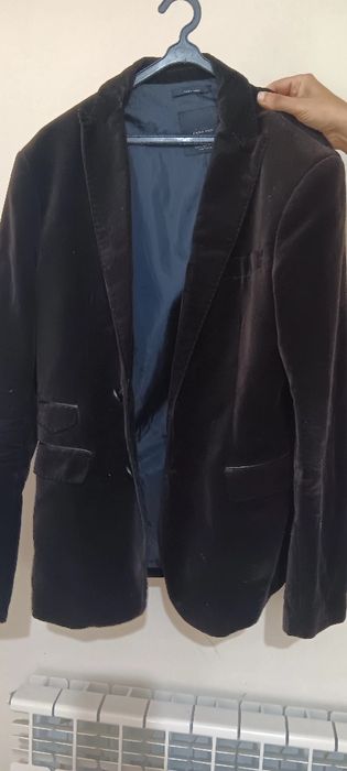 Casaco castanho zara