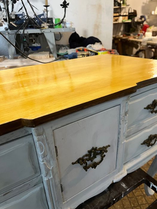 Cômoda Retro restaurada - comoda lavatório