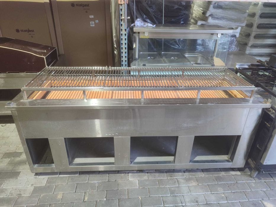 Churrasqueira a Carvão em INOX - NOVA