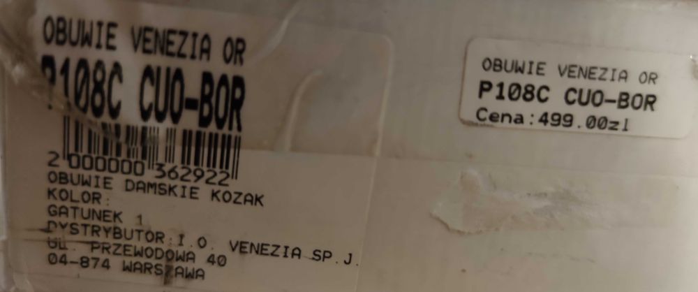 Ekscentryczne Kozaki Venezia