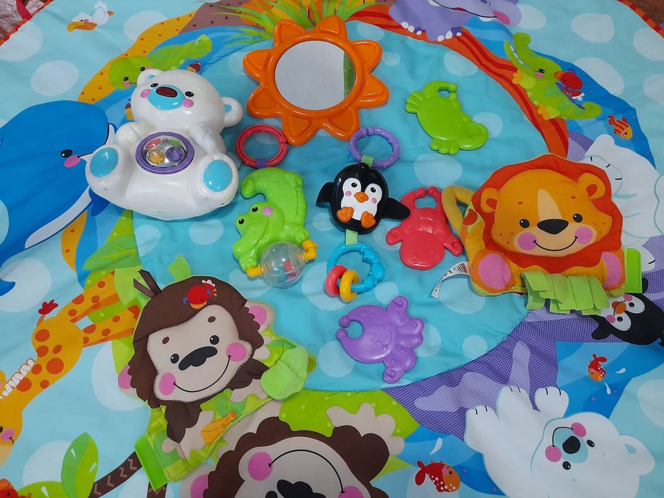 Tapete de actividades de bebé da Fisher Price